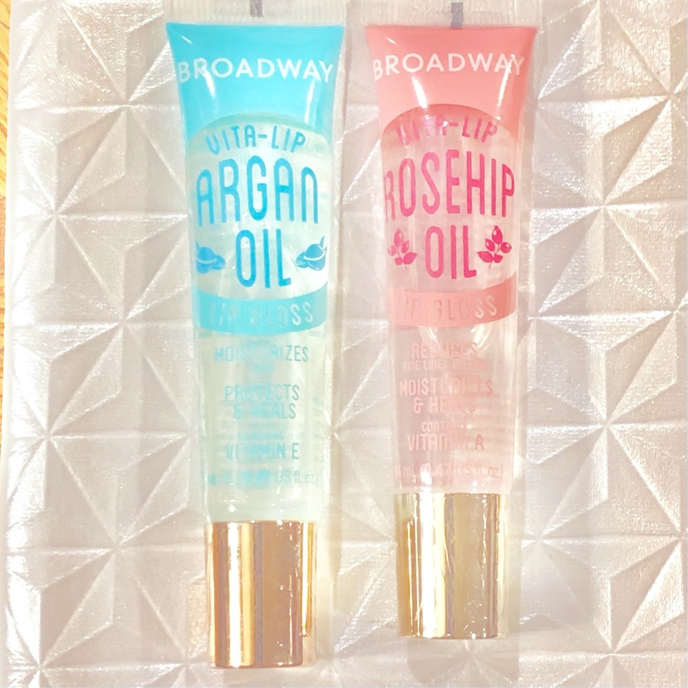 Broadway Vita-Lip Argan Oil and Rosehip Oil Lipgloss set